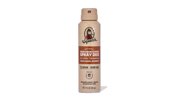 Wood Barrel Bourbon Spray Deodorant
