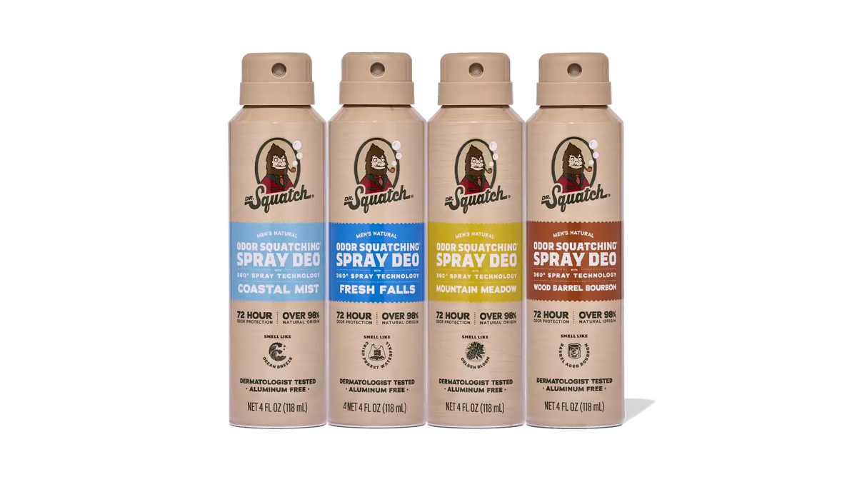 Spray Deodorant 4-Pack Main image