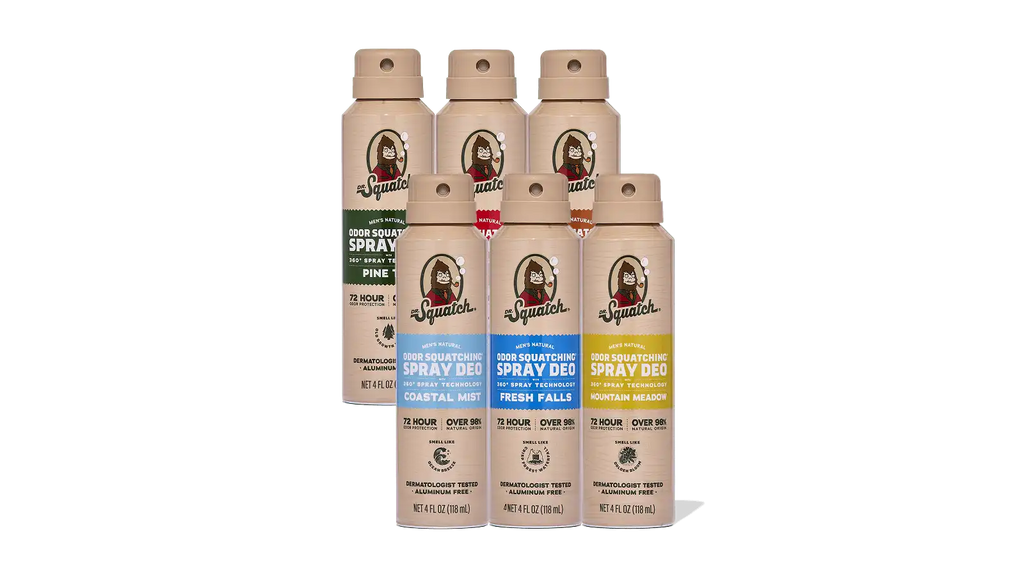 Spray Deodorant 6-Pack