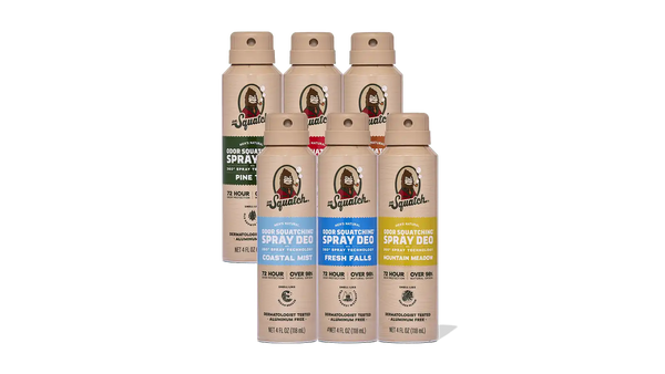 Spray Deodorant 6-Pack