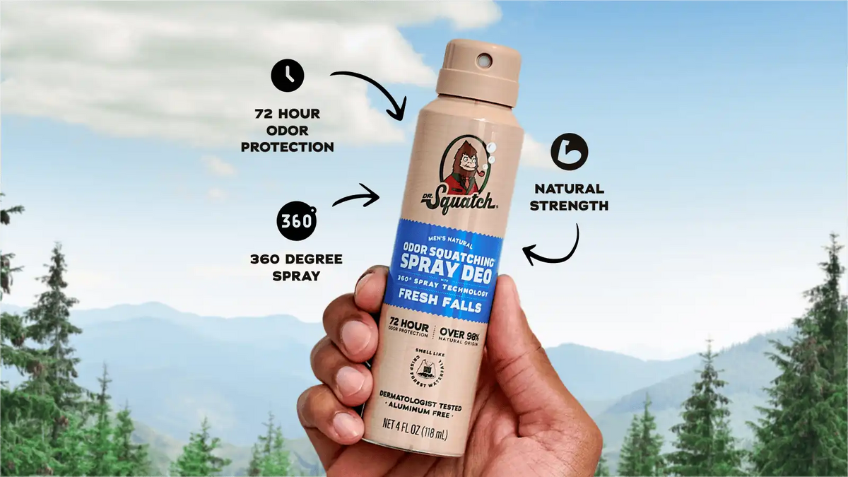 Spray Deodorant 4-Pack