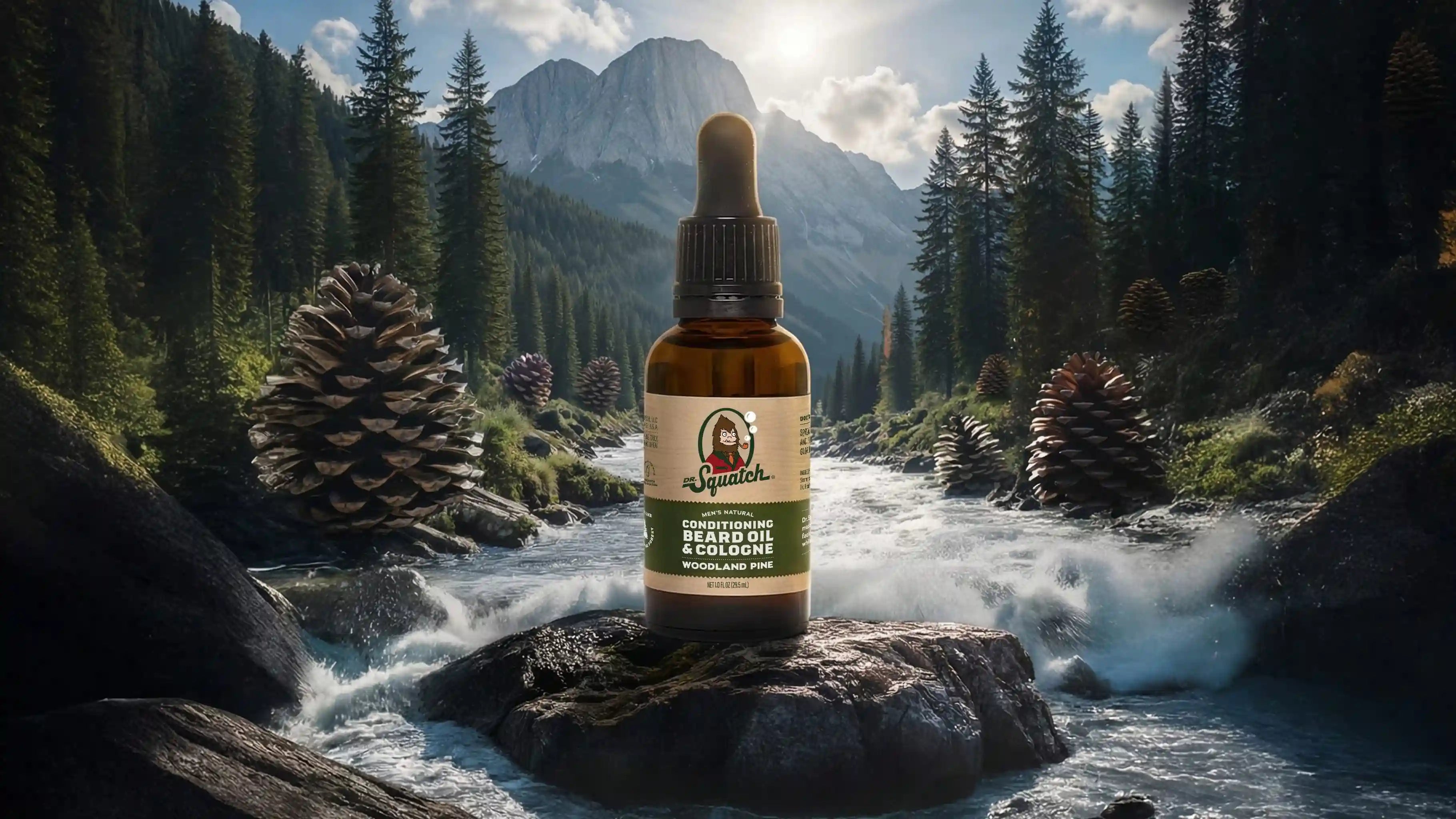 Conditioning Beard Oil & Cologne Woodland Pine Secondary image