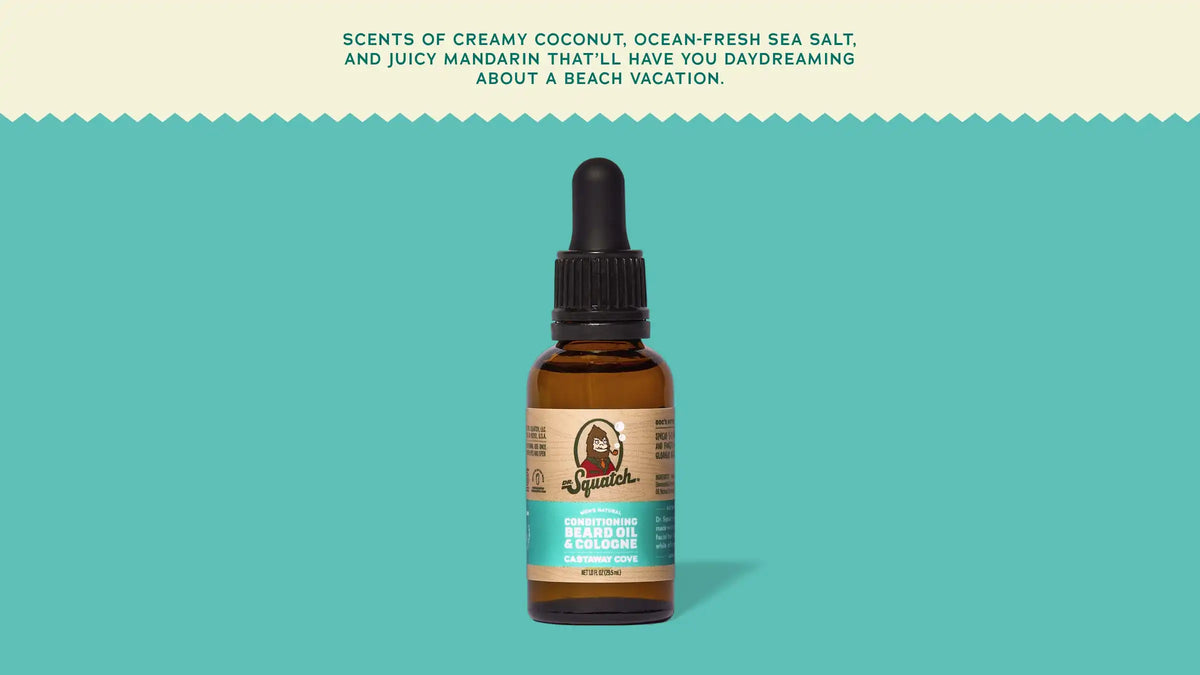 Castaway Cove Beard Oil & Cologne