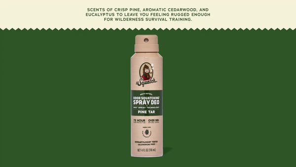 Pine Tar Spray Deodorant