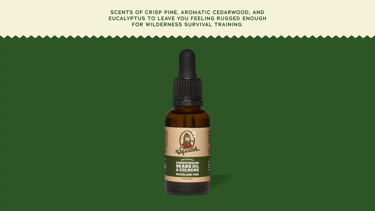 Conditioning Beard Oil & Cologne Woodland Pine