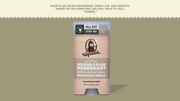 Birchwood Breeze Invisible Glide Deodorant