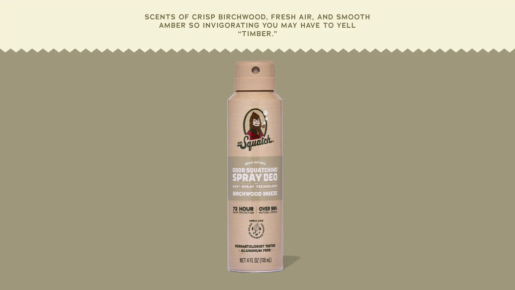 Birchwood Breeze Spray Deodorant