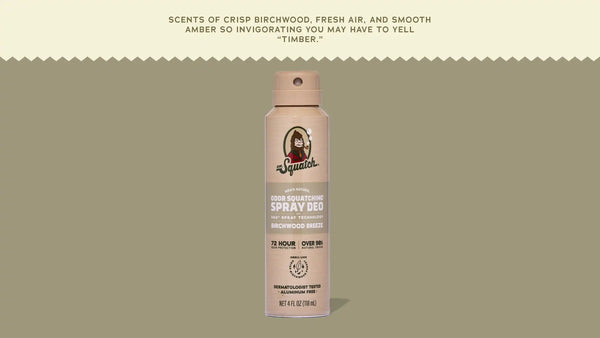 Birchwood Breeze Spray Deodorant