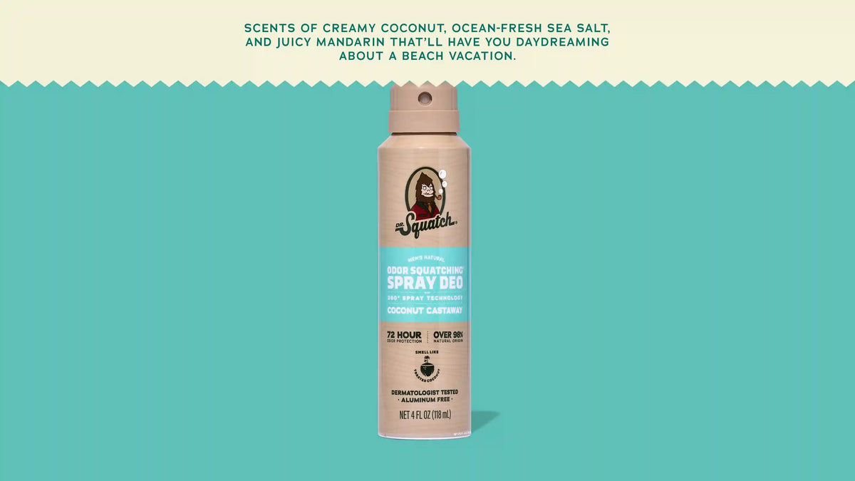 Coconut Castaway Spray Deodorant