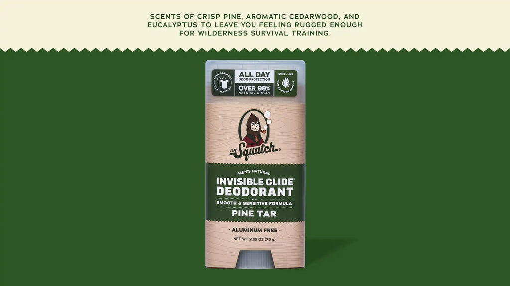 Pine Tar Invisible Glide Deodorant