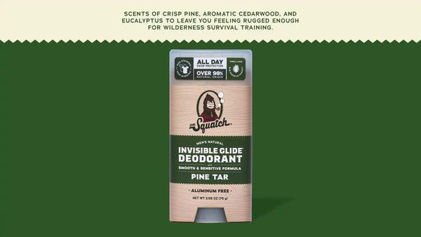 Pine Tar Invisible Glide Deodorant