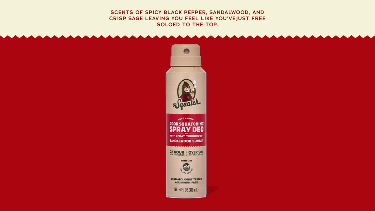 Sandalwood Summit Spray Deodorant