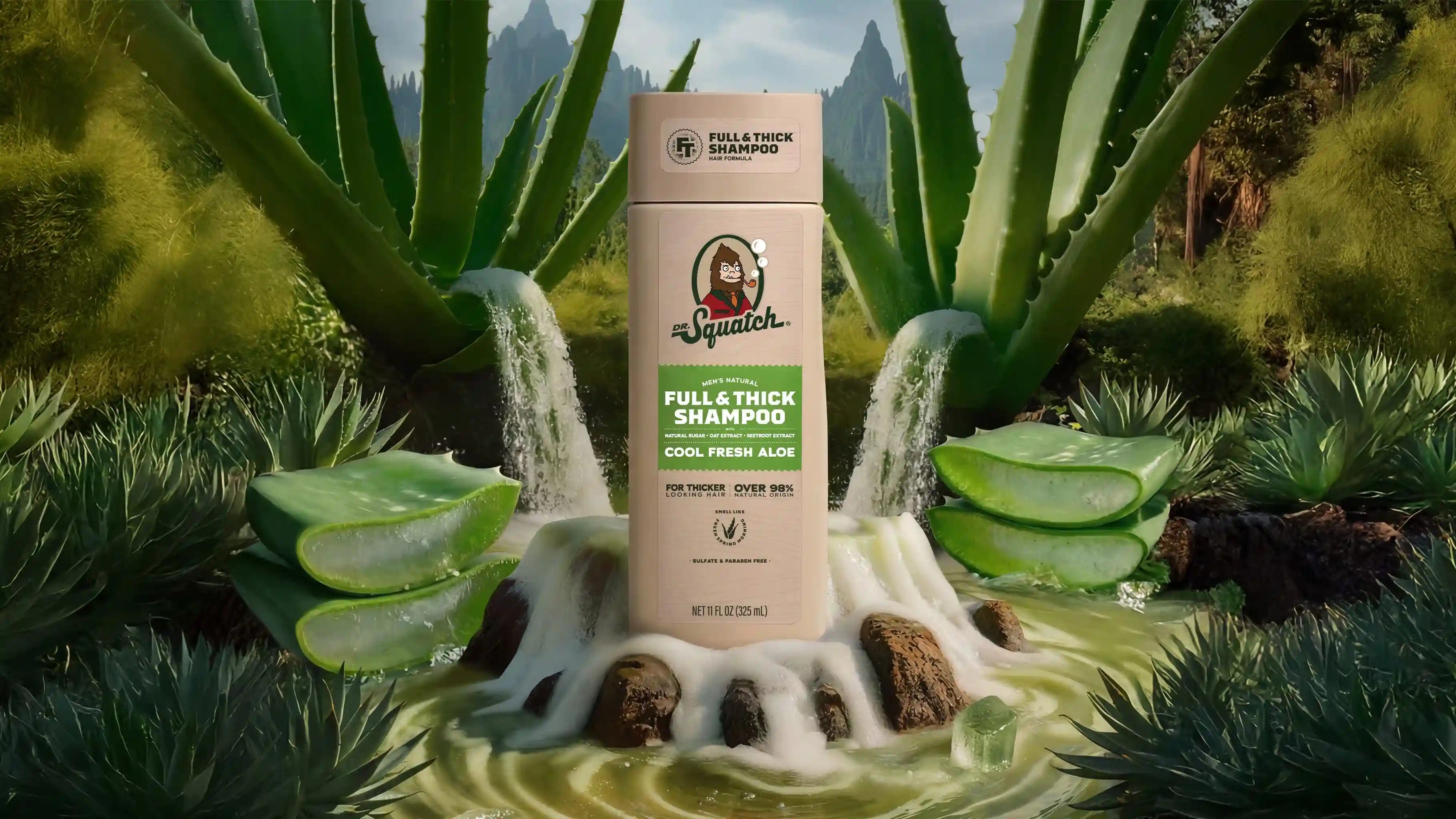 Cool Fresh Aloe Full & Thick Shampoo Secondary image