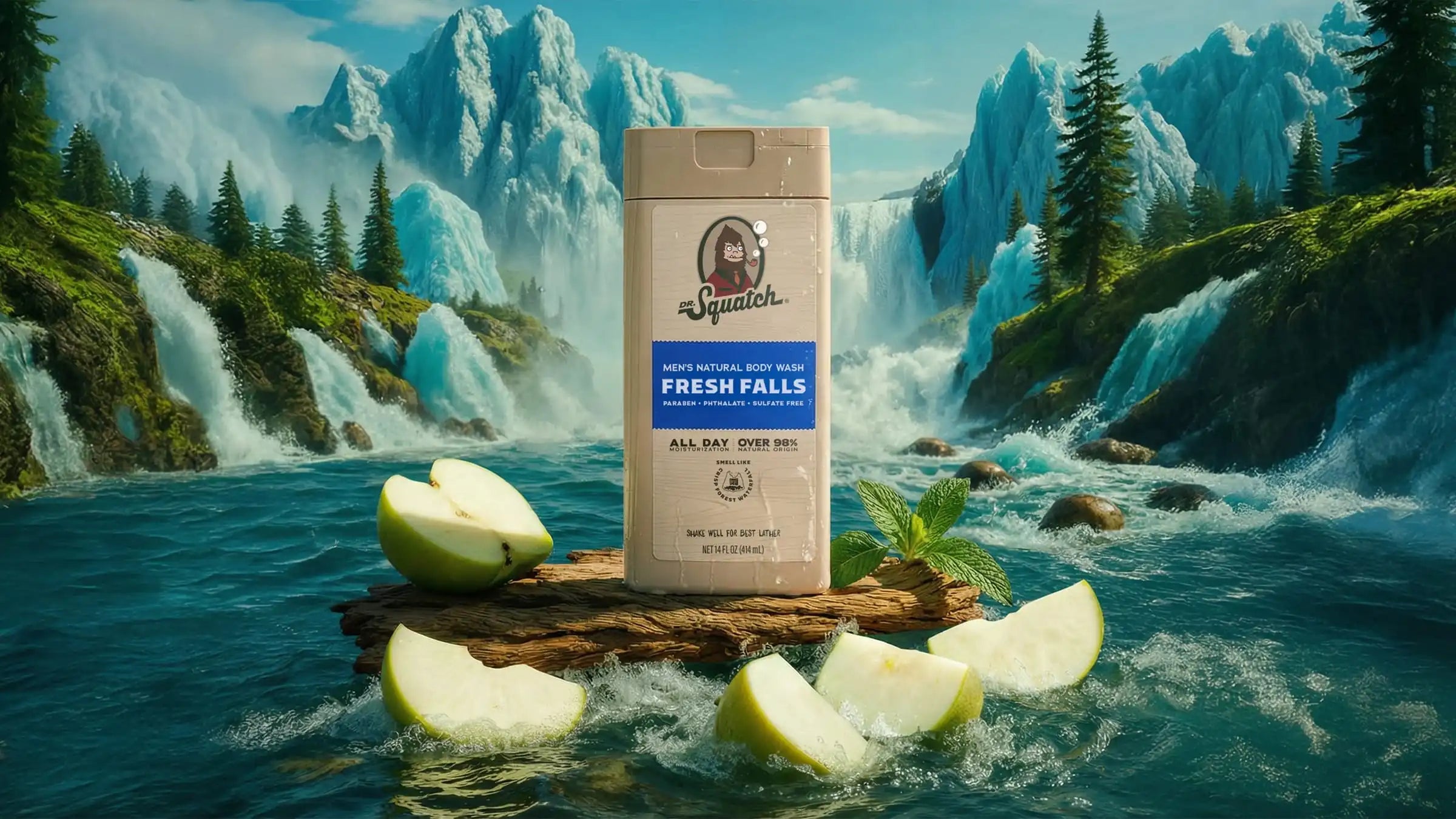14 oz Fresh Falls Body Wash Secondary image
