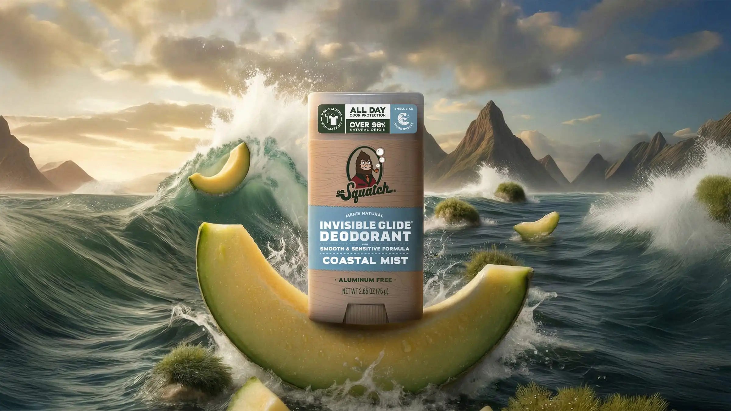 Coastal Mist Invisible Glide Deodorant Secondary image