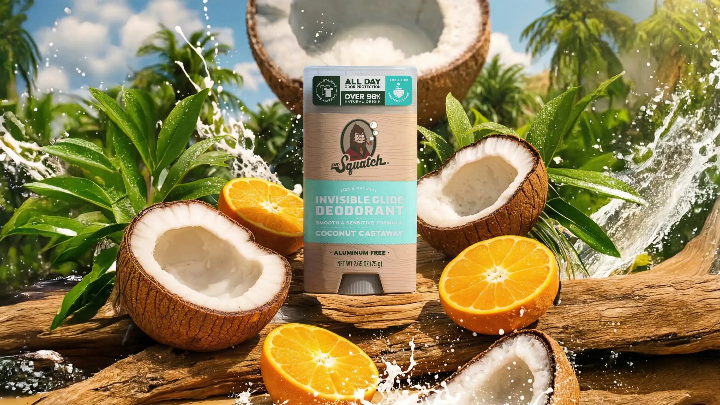 Coconut Castaway Invisible Glide Deodorant Secondary image