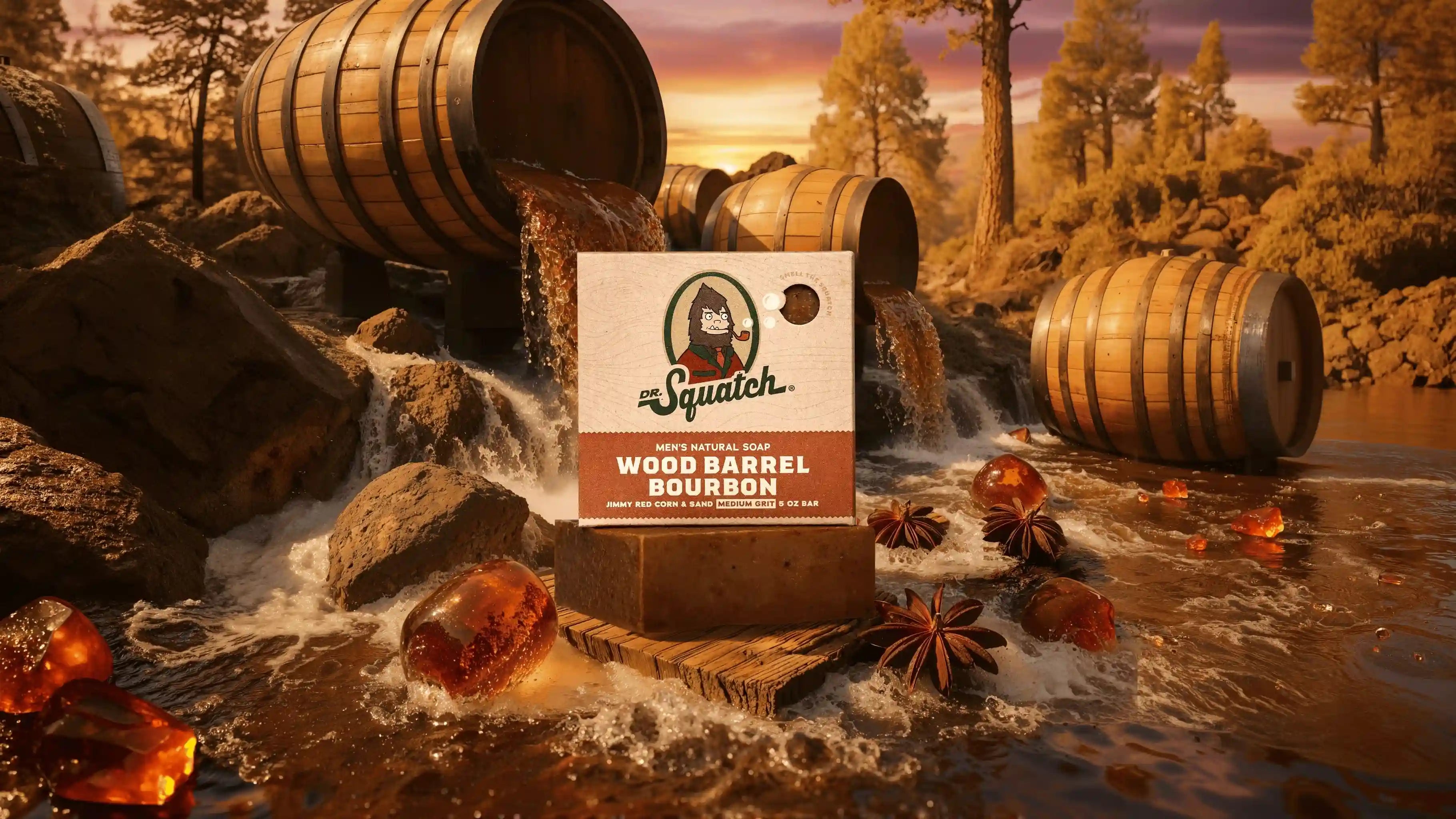 Wood Barrel Bourbon Secondary image