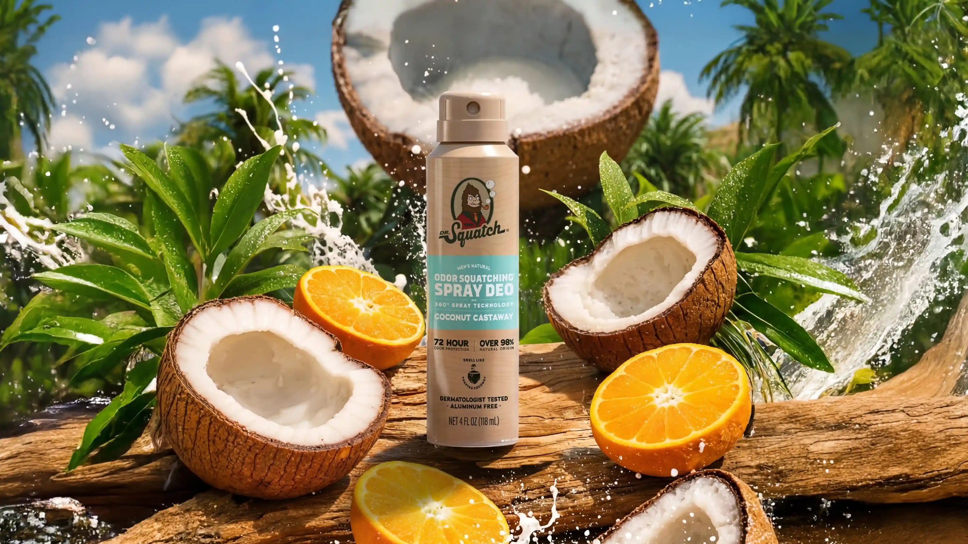 Coconut Castaway Spray Deodorant Secondary image