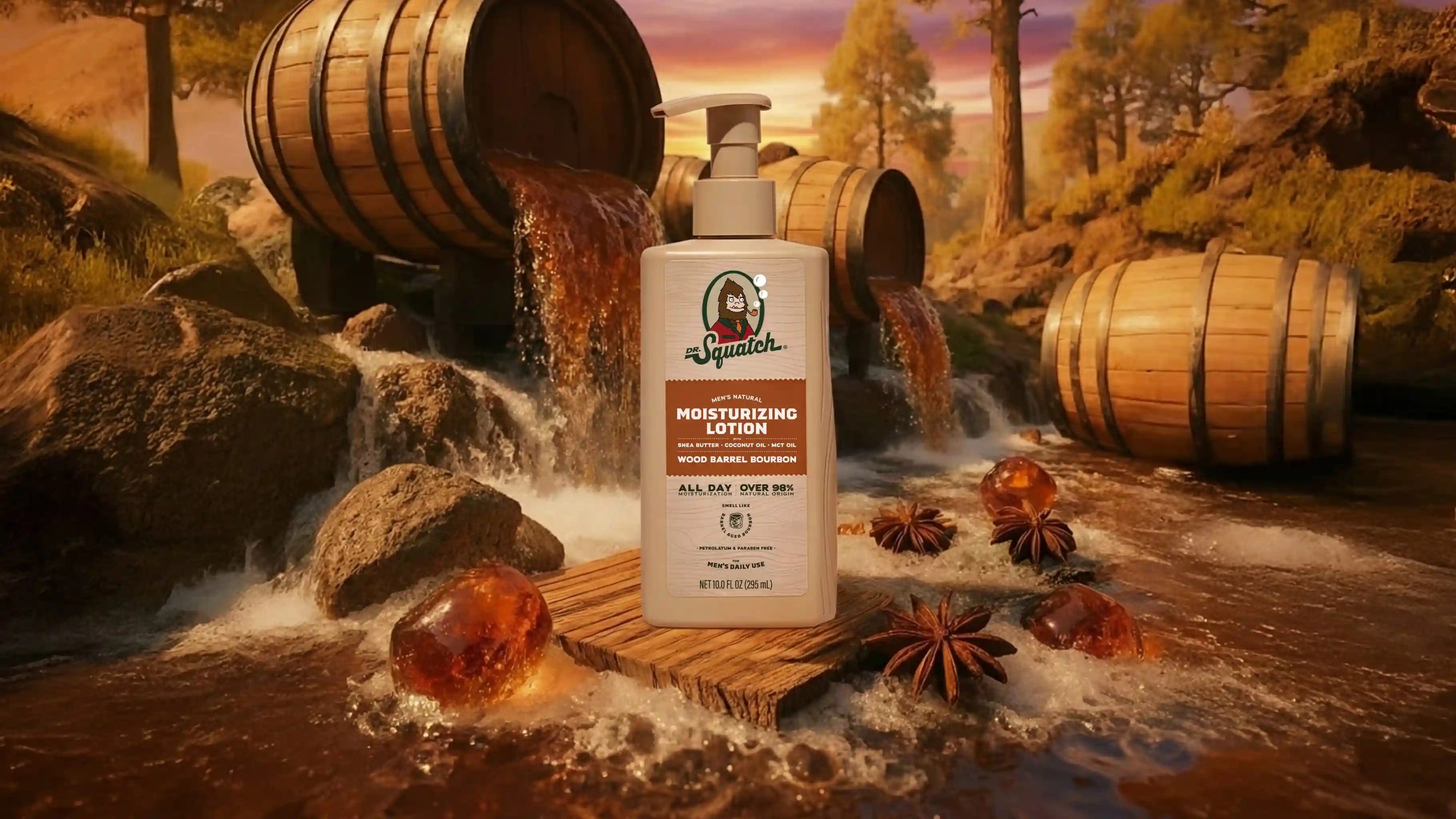 Wood Barrel Bourbon Lotion Secondary image