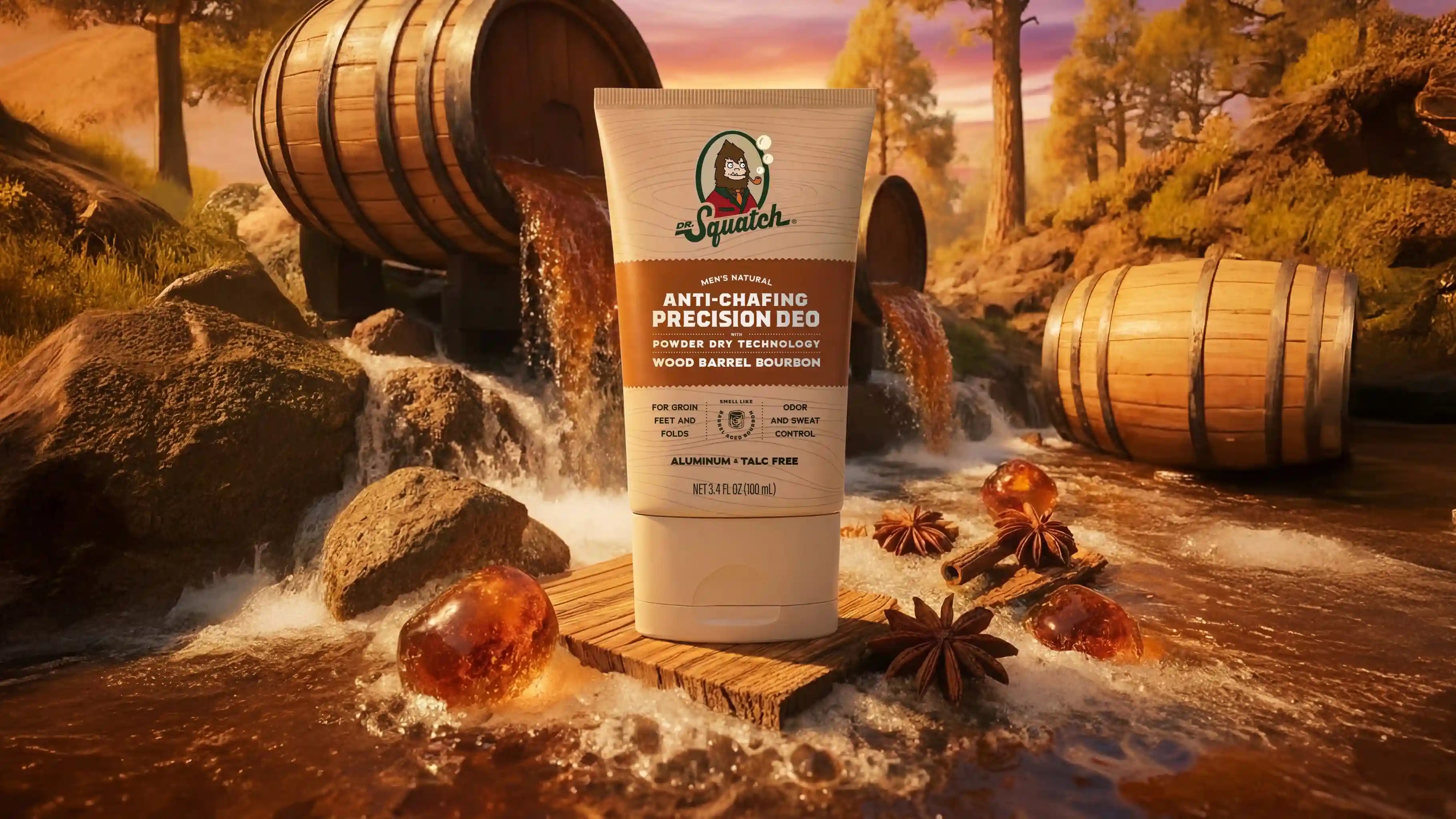 Wood Barrel Bourbon Precision Deo Secondary image