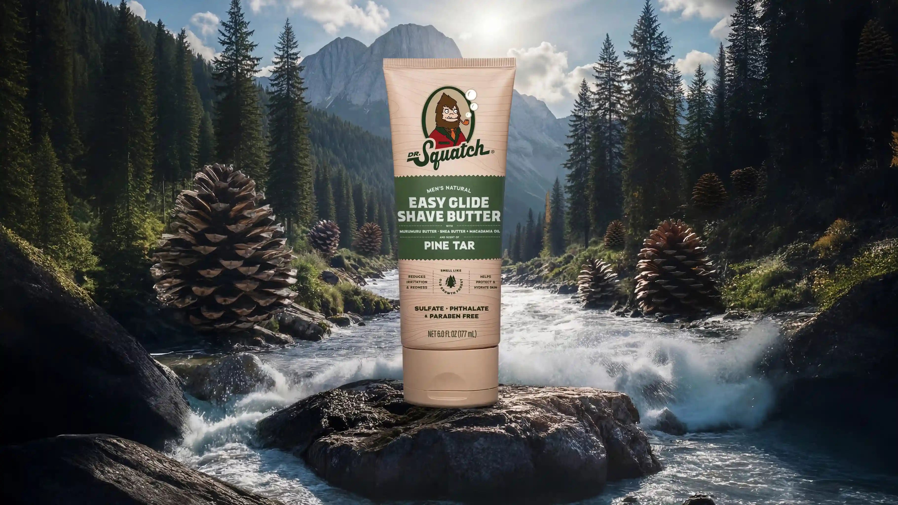 Easy Glide Shave Butter Pine Tar Secondary image