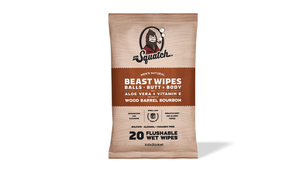Wood Barrel Bourbon Wipes