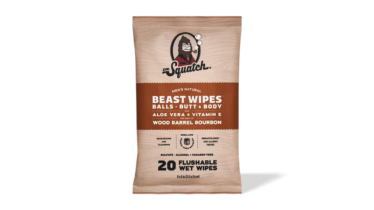 Wood Barrel Bourbon Wipes Main image